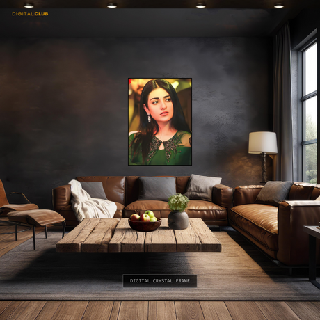 Sara Khan Pakistani Actress Premium Wall Art