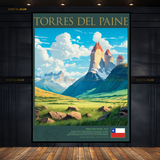 Torres Del Paine Premium Wall Art