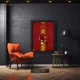 Andres Iniesta - Football - Premium Wall Art