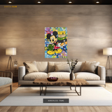 Mickey Mouse Gucci Pop Art Disney Premium Wall Art