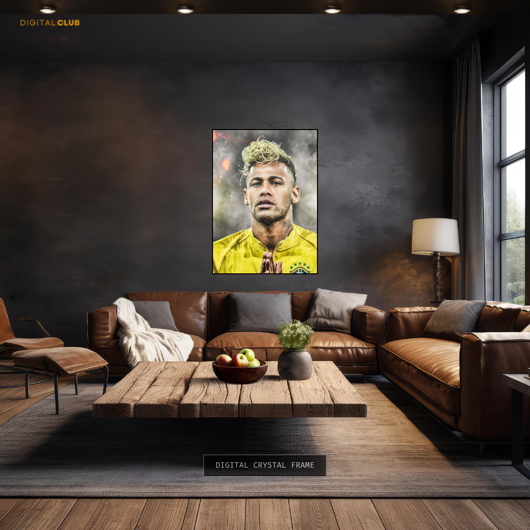 Neymar Jr Brazil Premium Wall Art