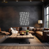 Zebra Print - Seamless Pattern - Premium Wall Art