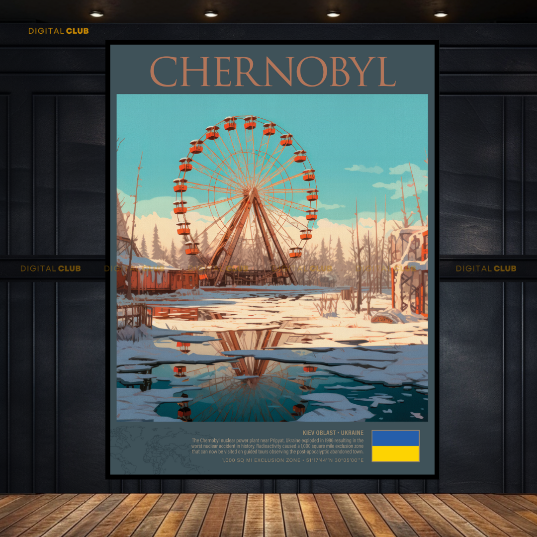 Chernobyl Ukraine Premium Wall Art