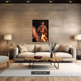 Andrew Tate Kick Boxer Premium Wall Art