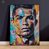 C Ronaldo - Football - Premium Wall Art