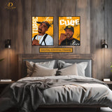 Tupac & Ice Cube - 2 Panel Wall Art