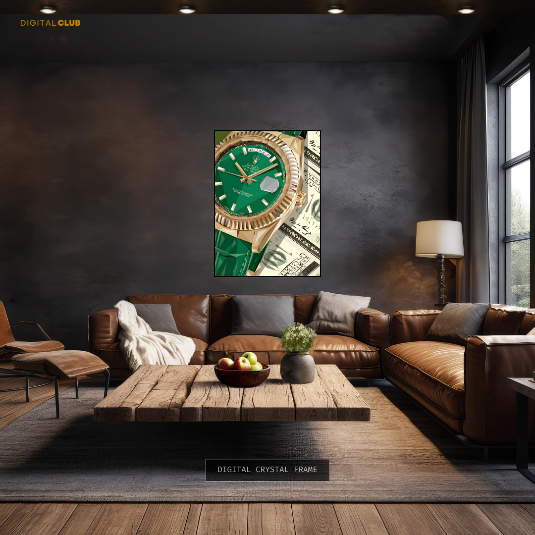 Rolex Luxury Watch Premium Wall Art