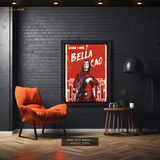 La Casa De Papel Bella Ciao Premium Wall Art