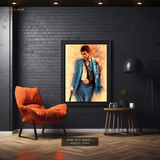 Scarface Painting Premium Wall Art