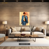 Scarface Painting Premium Wall Art