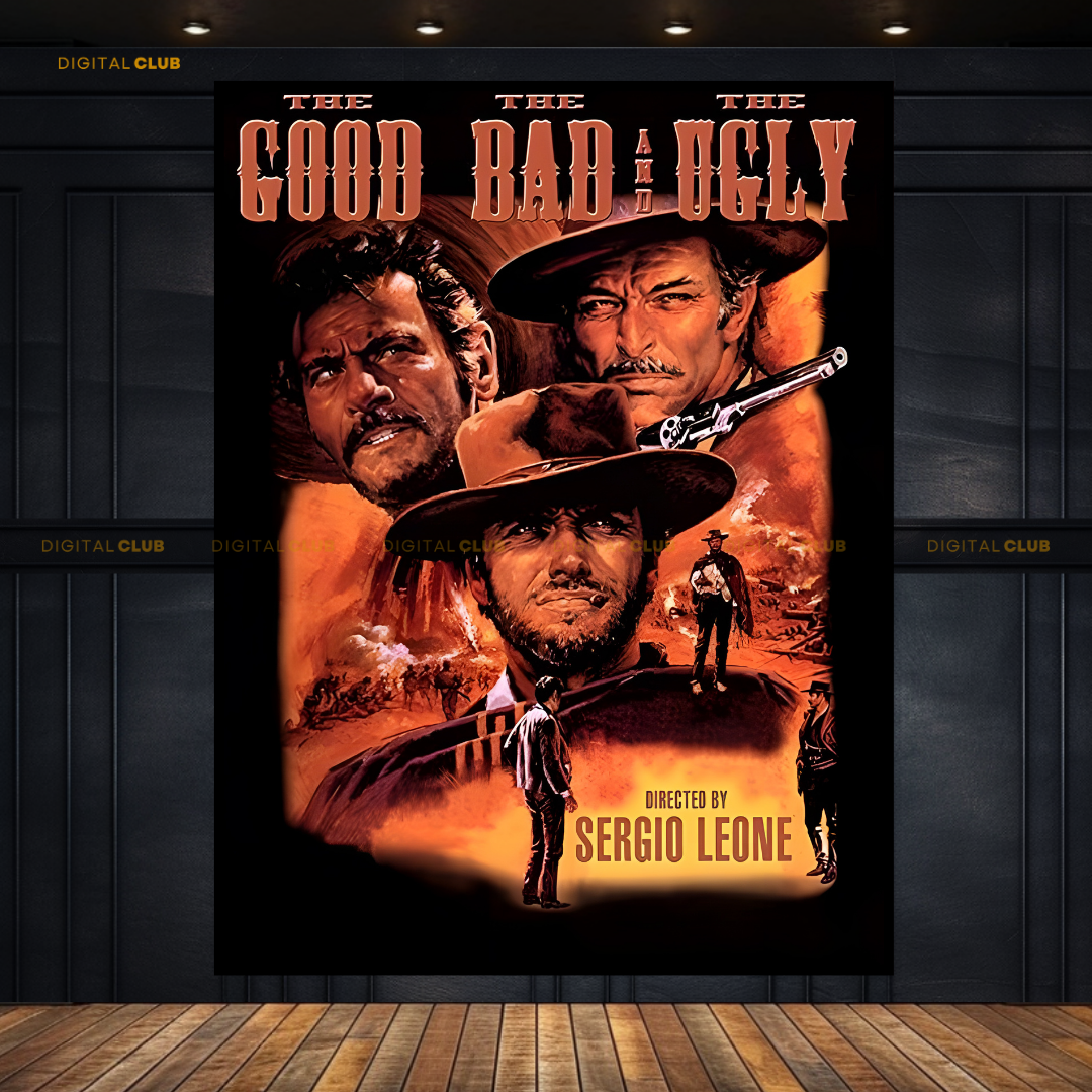 The Good The Bad & The Ugly Movie 3 Premium Wall Art