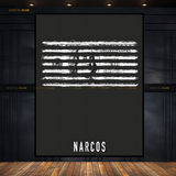Narcos Coco Lines Premium Wall Art