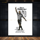 Alan Shearer - Football - Premium Wall Art
