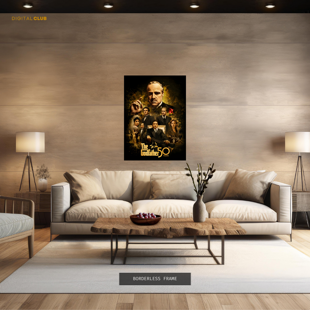 The Godfather 50th Anniversary Premium Wall Art