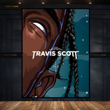 Travis Scott - Rapper - Premium Wall Art