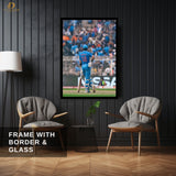Virat Kohli 7 - Cricket - Premium Wall Art