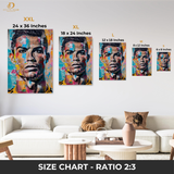 C Ronaldo - Football - Premium Wall Art