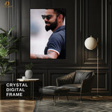 Virat Kohli 8 - Cricket - Premium Wall Art