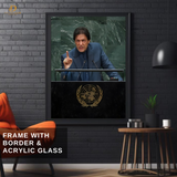 Imran Khan 7 - Pakistan - Premium Wall Art