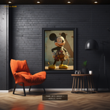 Mickey Mouse Lv Shorts Premium Wall Art