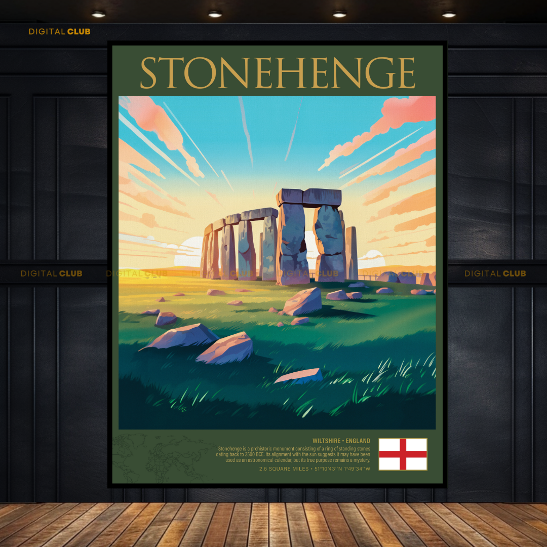 Stonehenge England Premium Wall Art