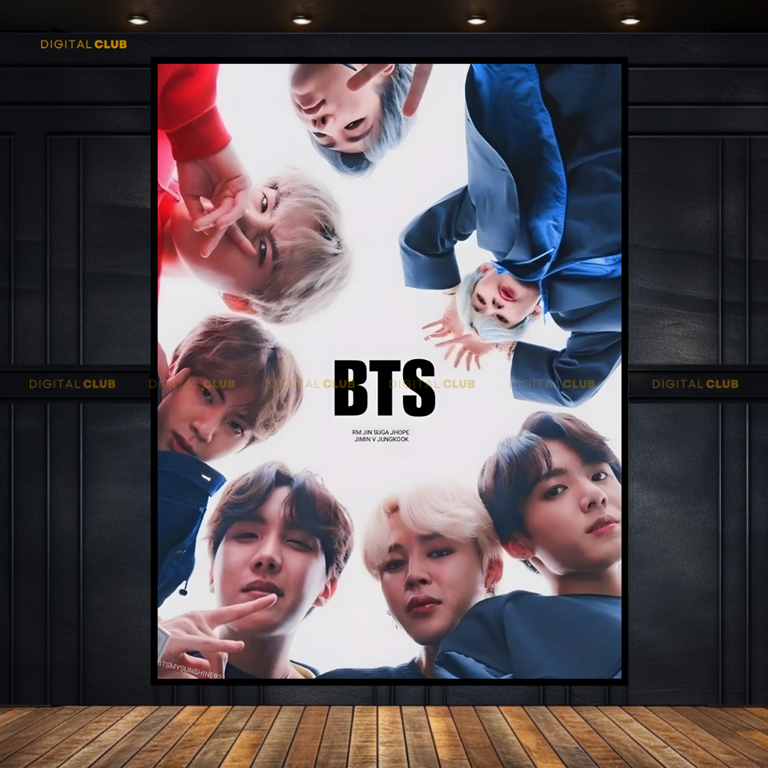 BTS - Music Band - Premium Wall Art