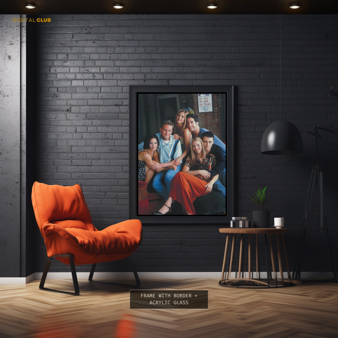 Friends Tv Series Central Perk Premium Wall Art
