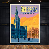 Brussels Belgium - Premium Wall Art