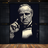 The Godfather Marlon Brando Premium Wall Art