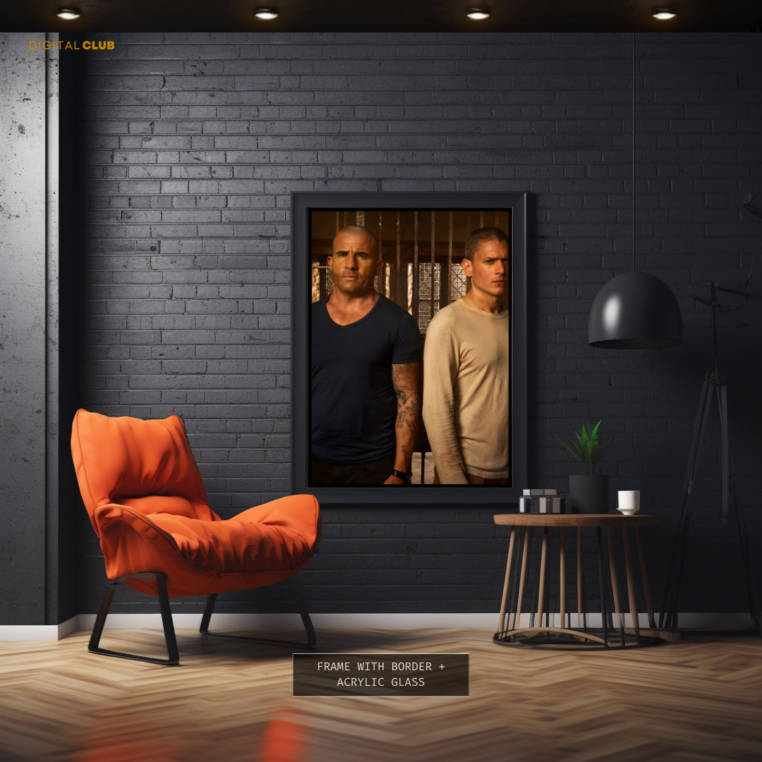 Prison Break Tv Series Premium Wall Art