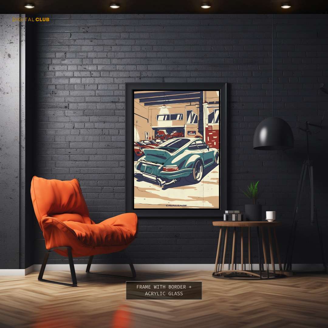 Porsche - Artwork 1 - Premium Wall Art