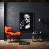 The Godfather Marlon Brando Premium Wall Art