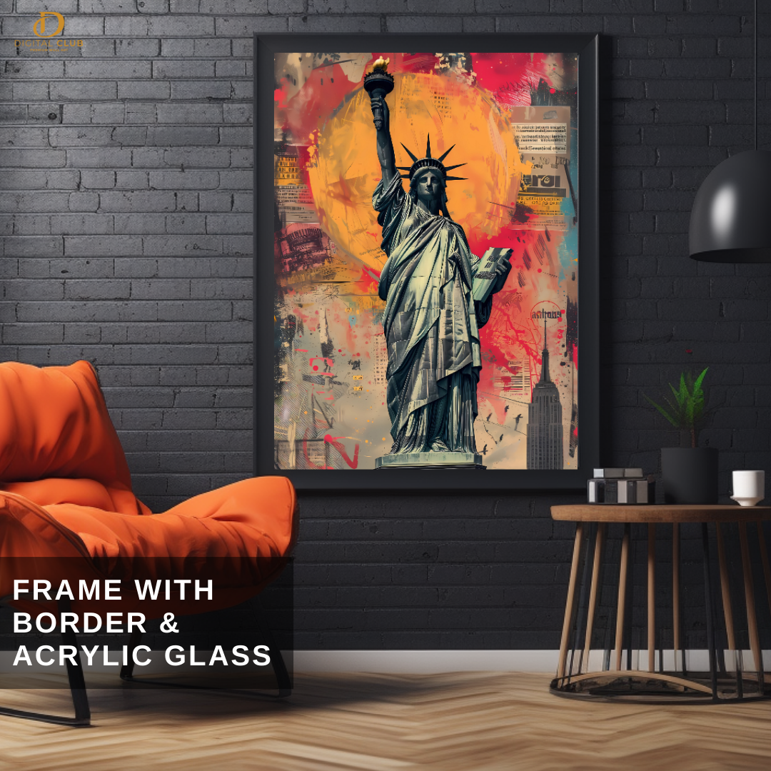Statue of Liberty - Artwork - Premium Wall Art