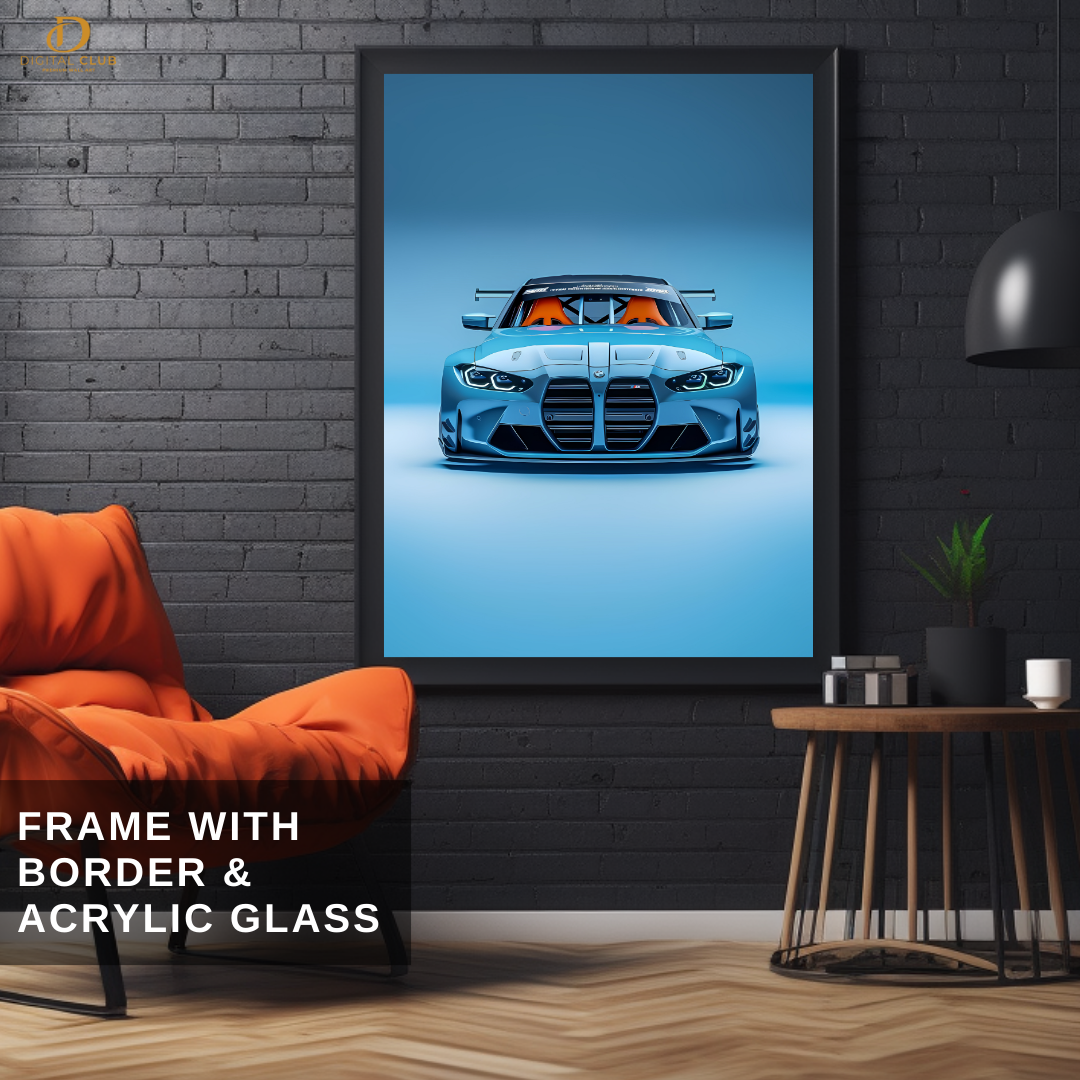 Sports Car - BMW - Premium Wall Art