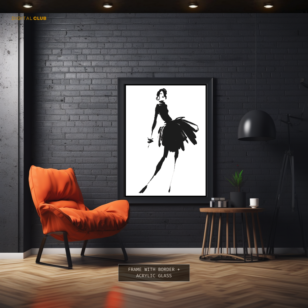 Fashion Diva Premium Wall Art