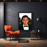 Johnny Depp Black Tuxedo Premium Wall Art