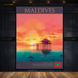 Maldives Premium Wall Art