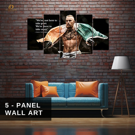 Conor McGregor - UFC - 5 Panel Wall Art