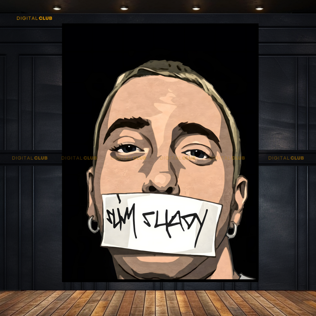 Slim Shady Eminem Premium Wall Art