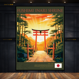 Fushimi Inari Shrine Premium Wall Art