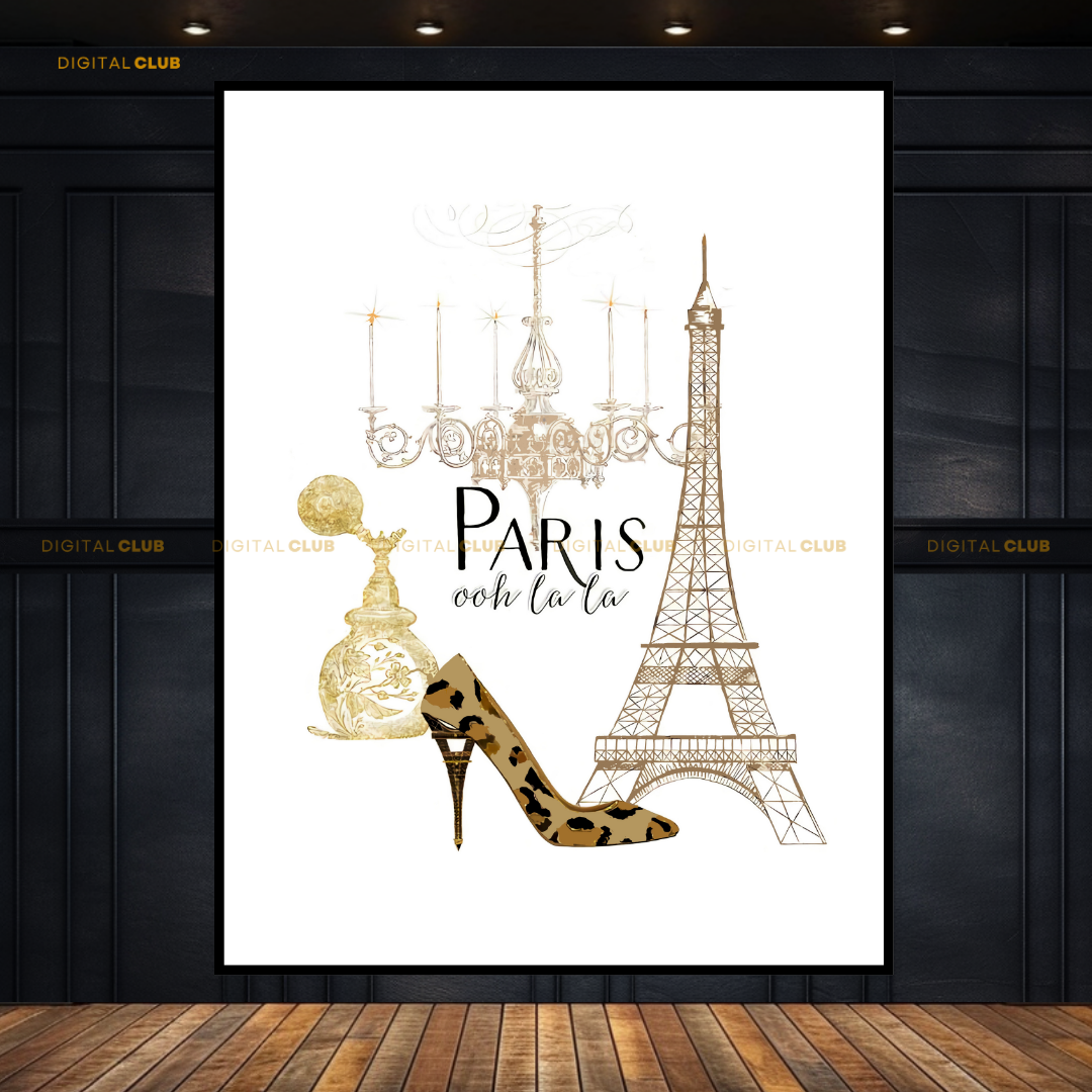 Paris Fashion Premium Wall Art