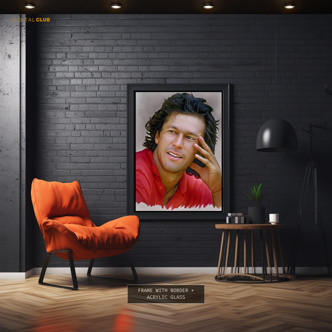 Imran Khan Pakistan Premium Wall Art