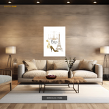 Paris Fashion Premium Wall Art