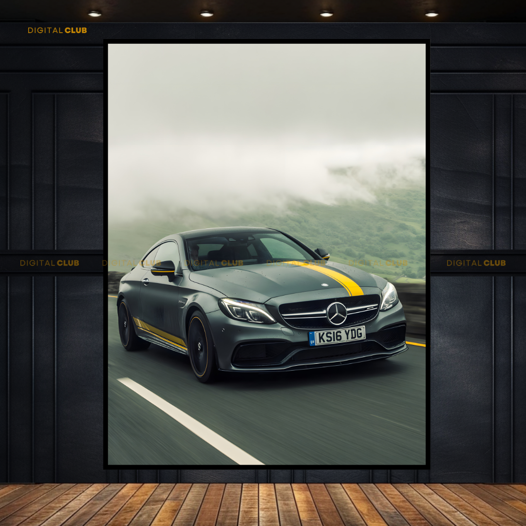 Mercedes Benz - Sports Car - Premium Wall Art