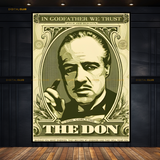 The Godfather The DON Premium Wall Art