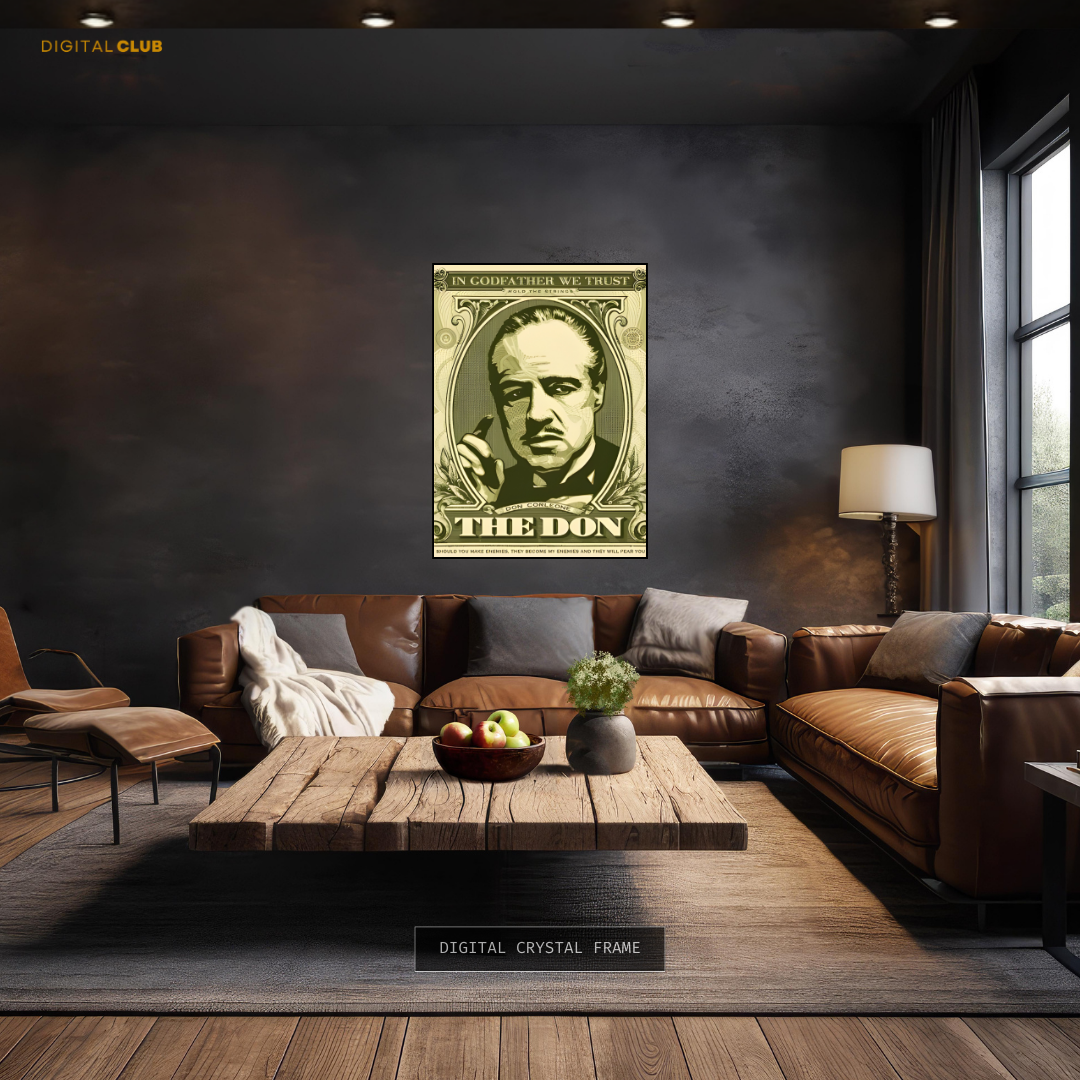 The Godfather The DON Premium Wall Art