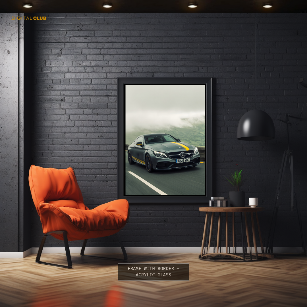 Mercedes Benz - Sports Car - Premium Wall Art