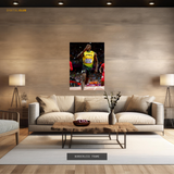 Usain Bolt Champ Premium Wall Art