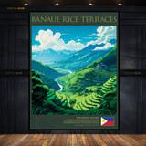 Banaue Rice Terraces Premium Wall Art