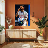 Virat Kohli 1 - Cricket - Premium Wall Art